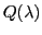 $Q(\lambda)$