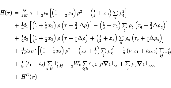 \begin{displaymath}
\begin{array}{rll}
H(\mbox{\boldmath${r}$\unboldmath }) &=&...
... \\
& + & {H}^C(\mbox{\boldmath${r}$\unboldmath })
\end{array}\end{displaymath}