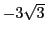 $-3\sqrt{3}$