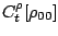 $\displaystyle C_t^\rho [\rho_{00}]$