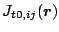 $\displaystyle J_{t0,ij}(\mbox{\boldmath$r$\unboldmath })$