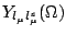 $Y_{l_\mu l_\mu^z}(\Omega)$
