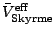 $ \bar{V}^{\rm eff}_{\rm Skyrme}$