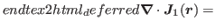 $\displaystyle \frac{1}{2}{\sf J}_{kab}(\bbox{r}) + \frac{1}{2}{\sf J}_{kba}(\bbox{r}) - \frac{1}{3} J_k(\bbox{r}) \delta_{ab}.$