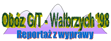 Obóz geologiczno-turystyczny '98