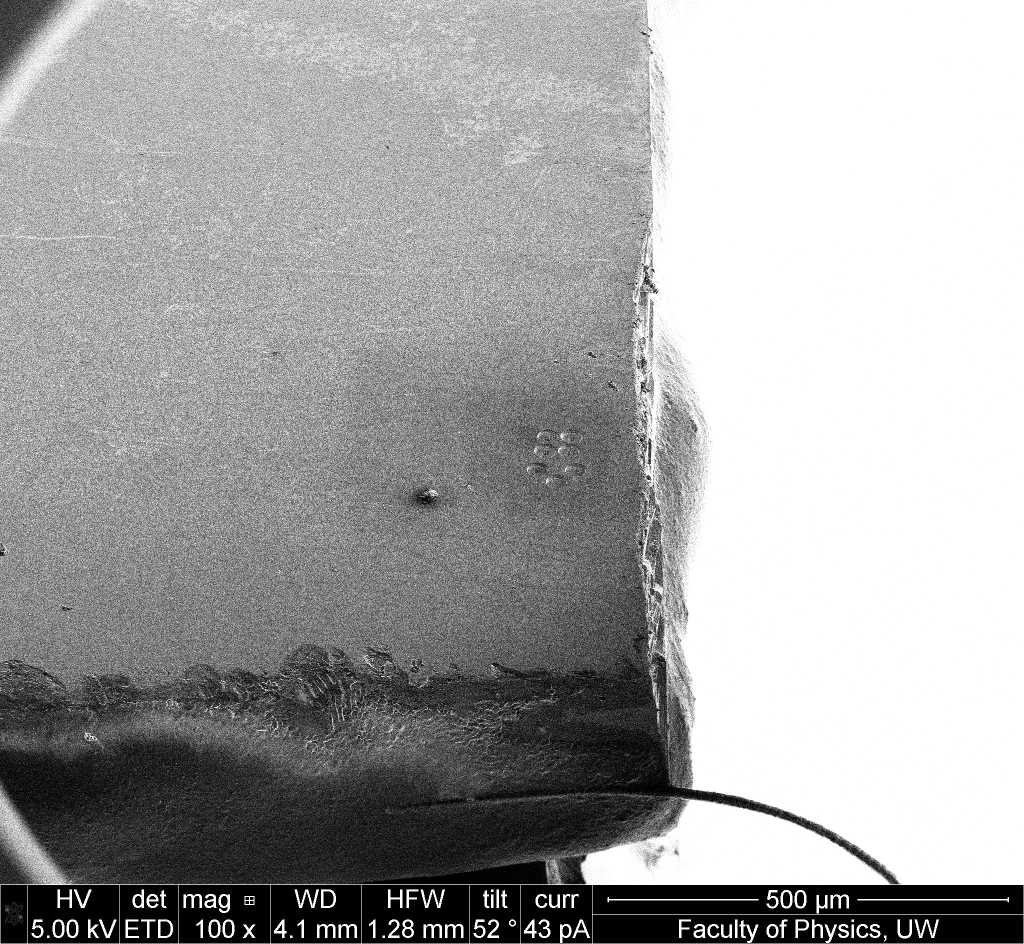 The micropillars from far