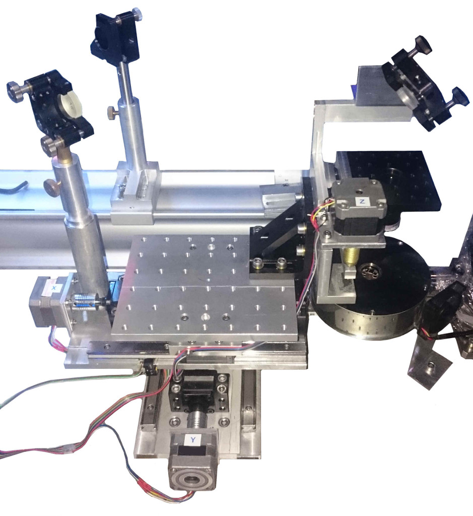 A XYZ mapping setup