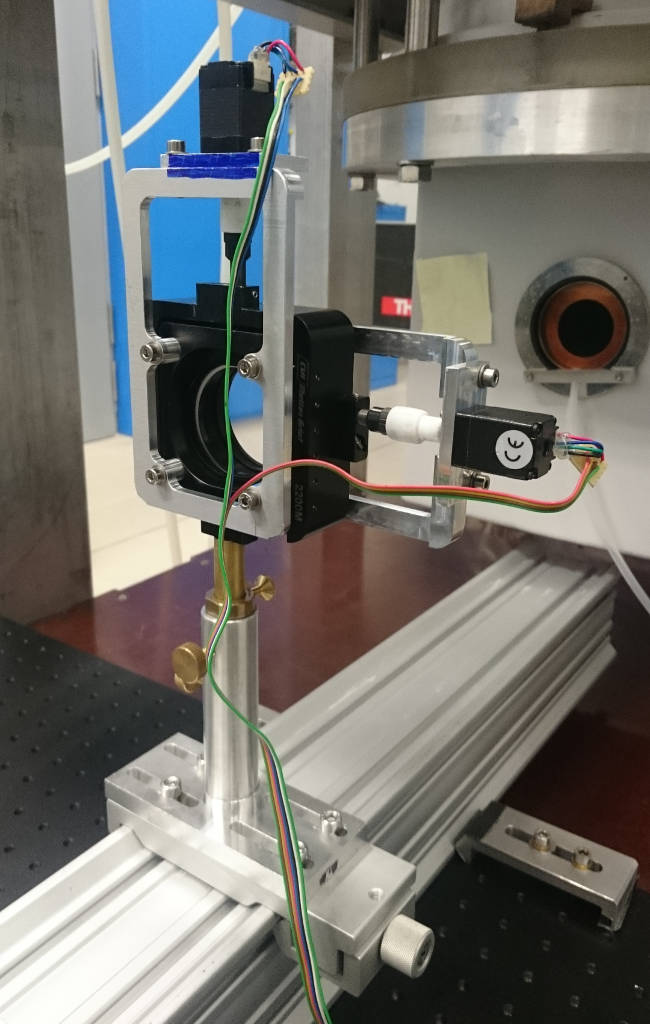 A motorized lens mount