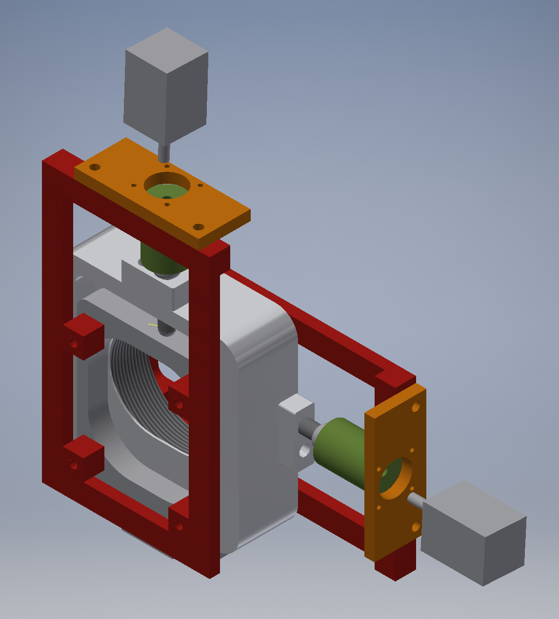 A motorized lens mount