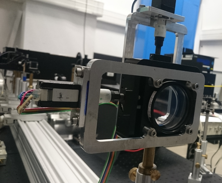 A motorized lens mount