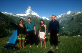 Bivouac below
Matterhorn