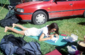 Camping w T&auml;sch