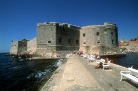Bastion strzeg�cy portu