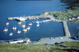 Skarsvag, widok
z g�ry