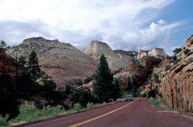 Sto�ki skalne Zion
Canyon
